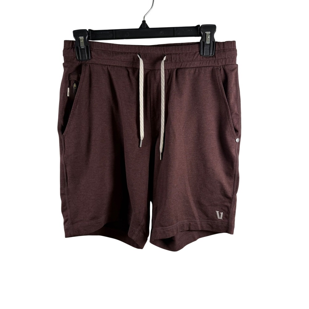 Vuori Ponto Performance Shorts 7" Mens XS MahoganyHeather V344DreamKnit Athletic